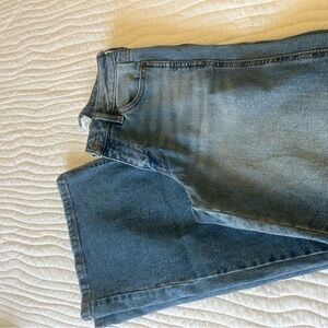 Classic Blue Baggy Denim Jeans